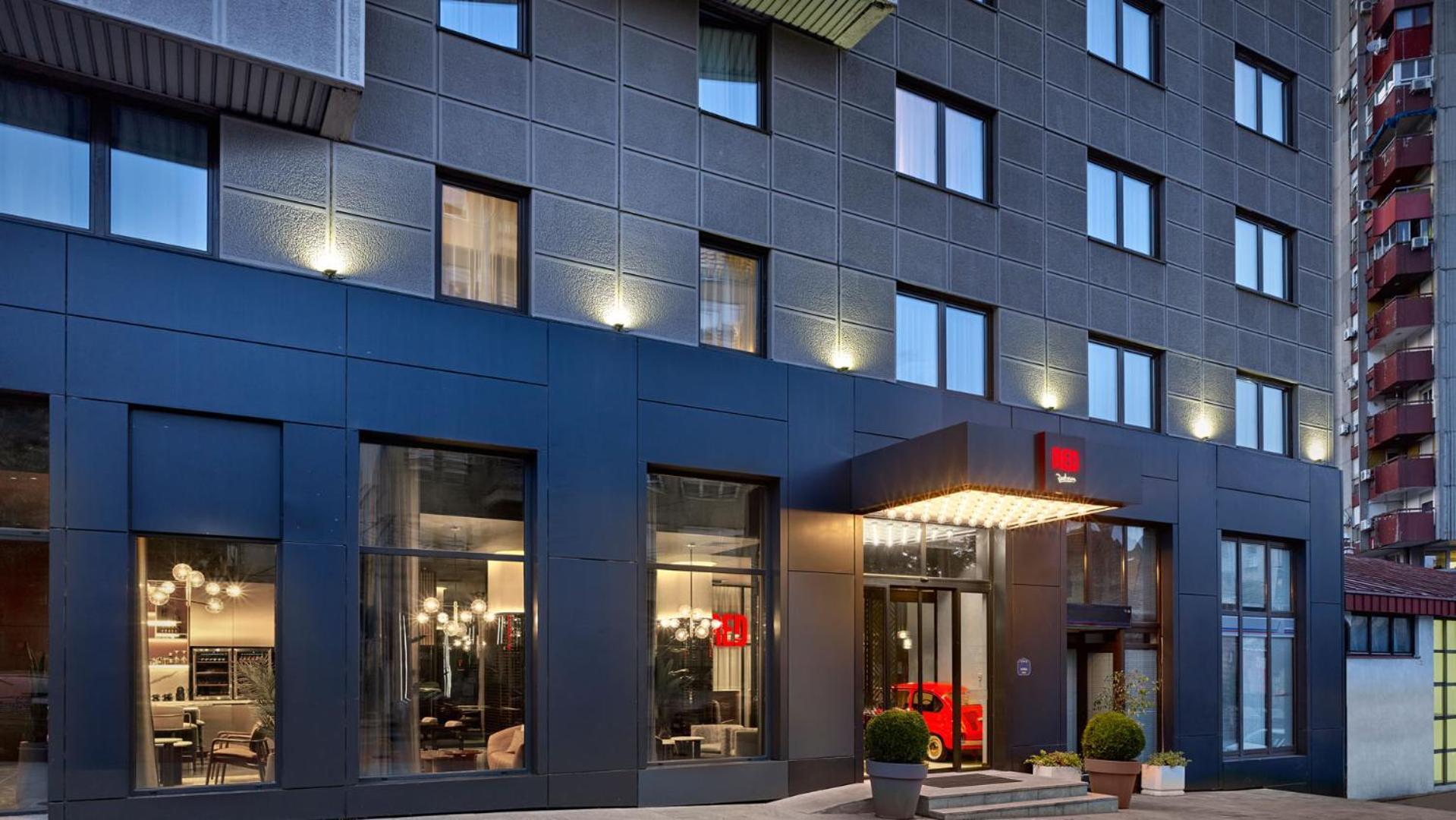 Radisson Red Belgrade 호텔 외부 사진